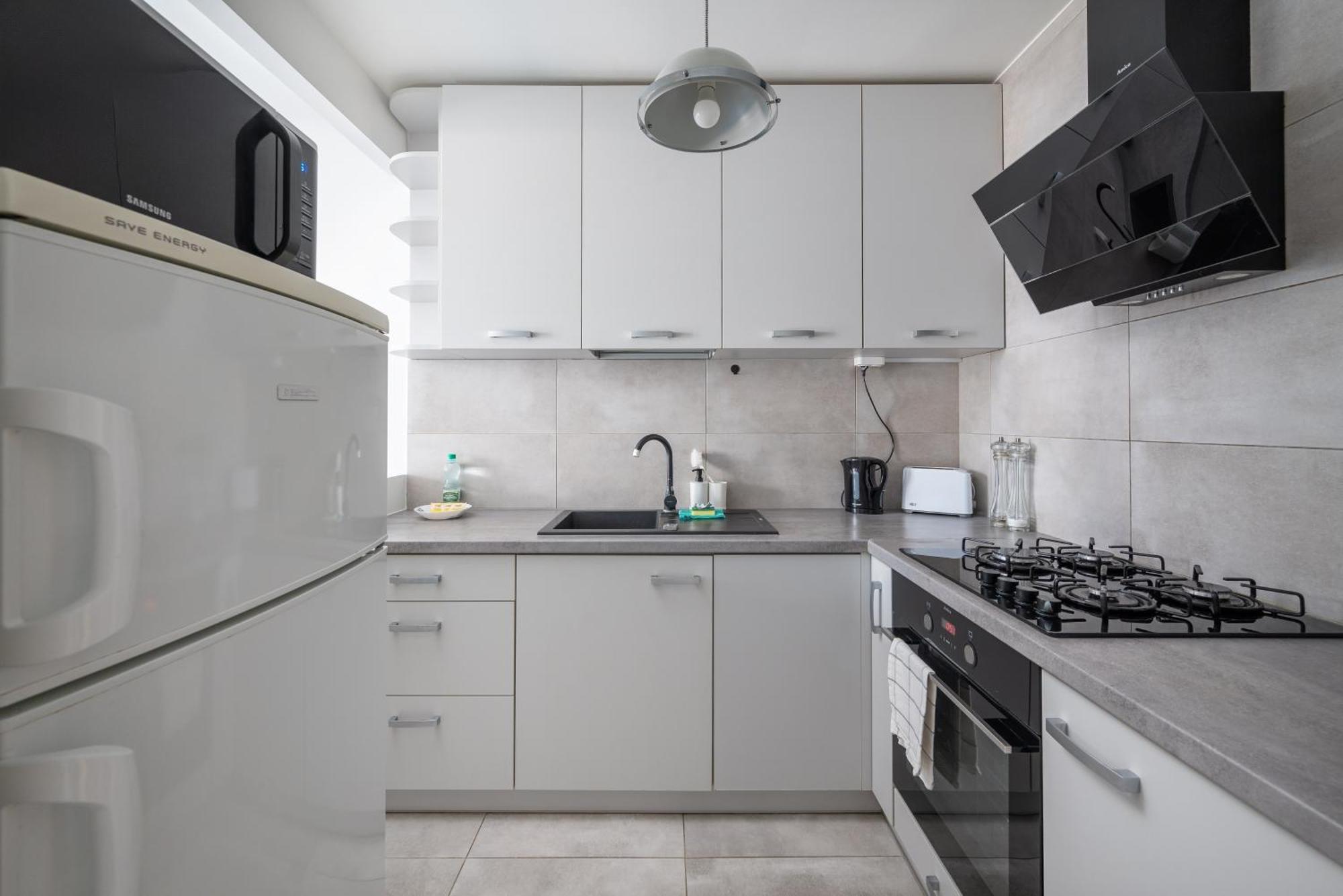 Grzybowska Blue City Centre Apartment Varsovie Extérieur photo